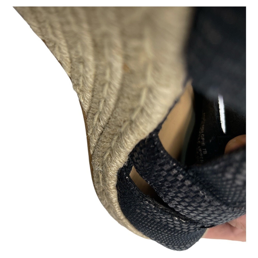 Lauren Ralph Lauren Womens 7B Navy Blue Penelope Wedges - Picture 6 of 8